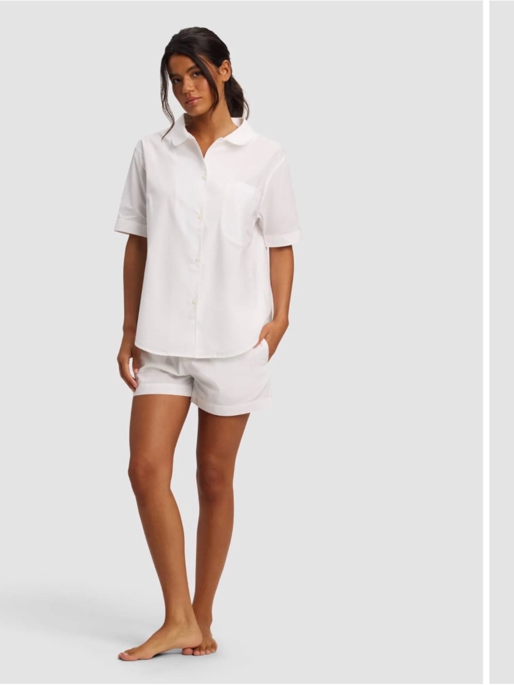 NWT Cozy Earth Women's Sutton Short Sleeve Pajama Set (size S)